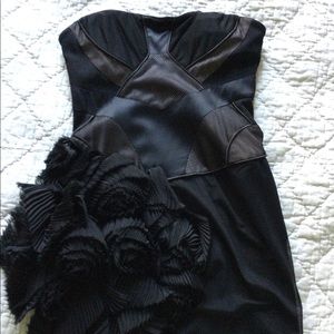 BCBG Runway dress strapless size 6